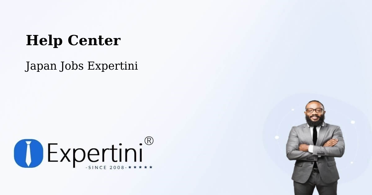 Help Center – Chiba - Japan Jobs Expertini