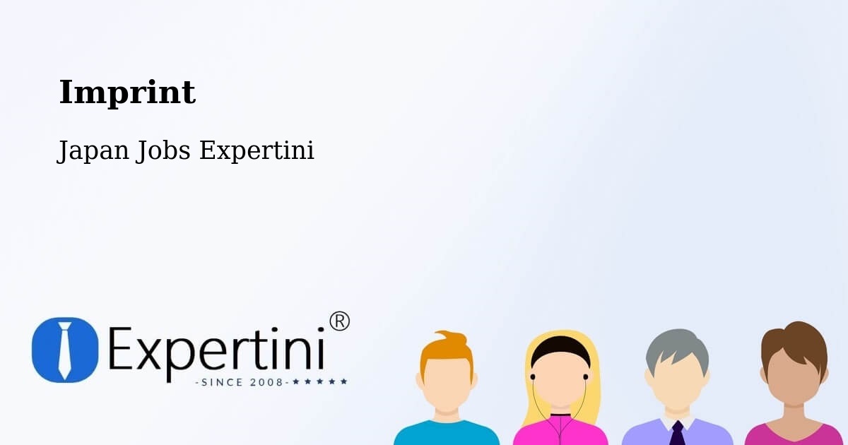 Imprint – Chiba - Japan Jobs Expertini