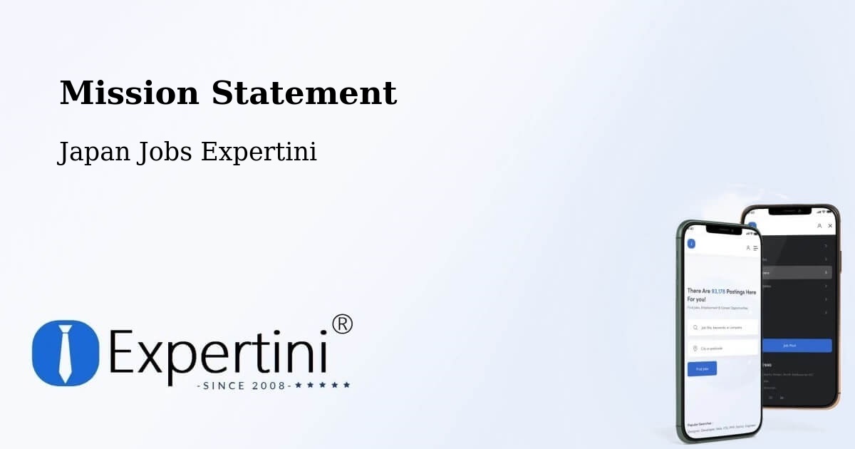 Corporate Mission – Chiba - Japan Jobs Expertini