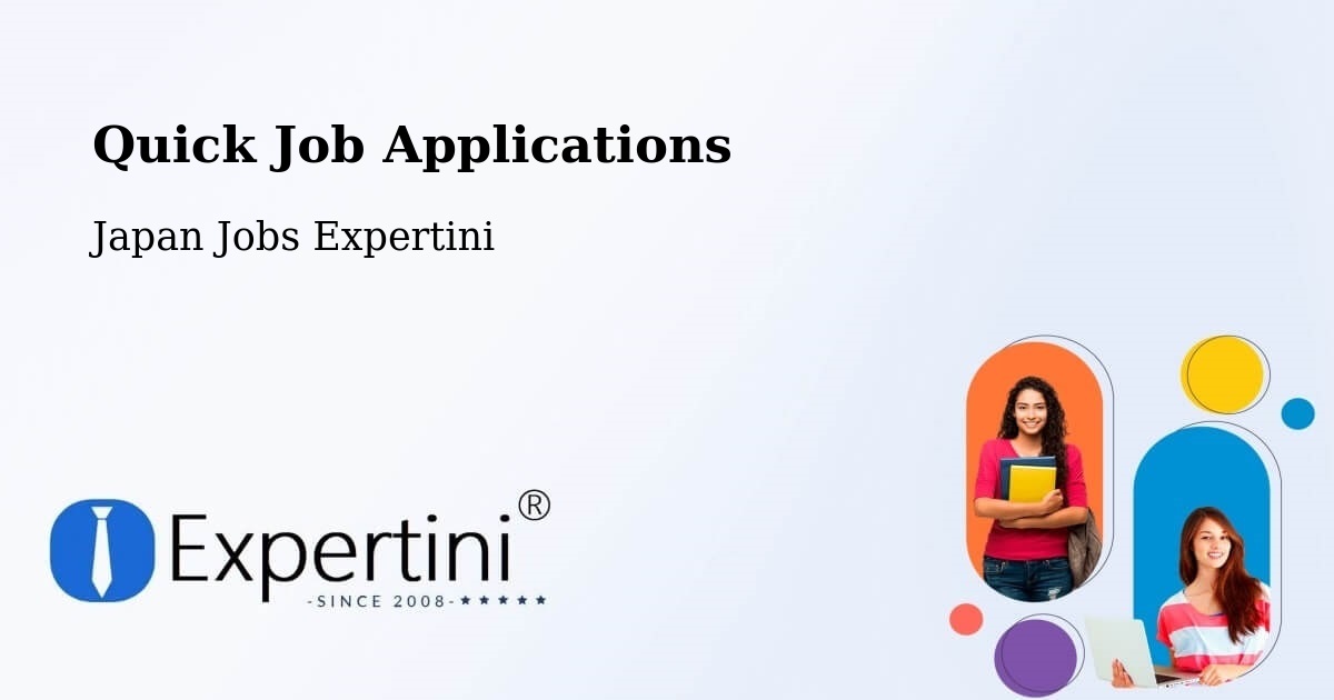 Quick Apply Feature – Chiba - Japan Jobs Expertini